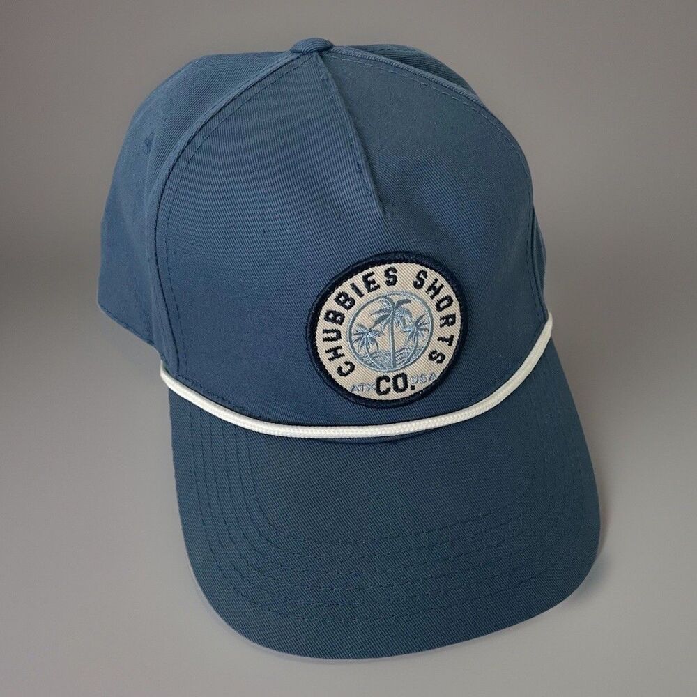 Chubbies Shorts Adjustable Trucker Hat Blue